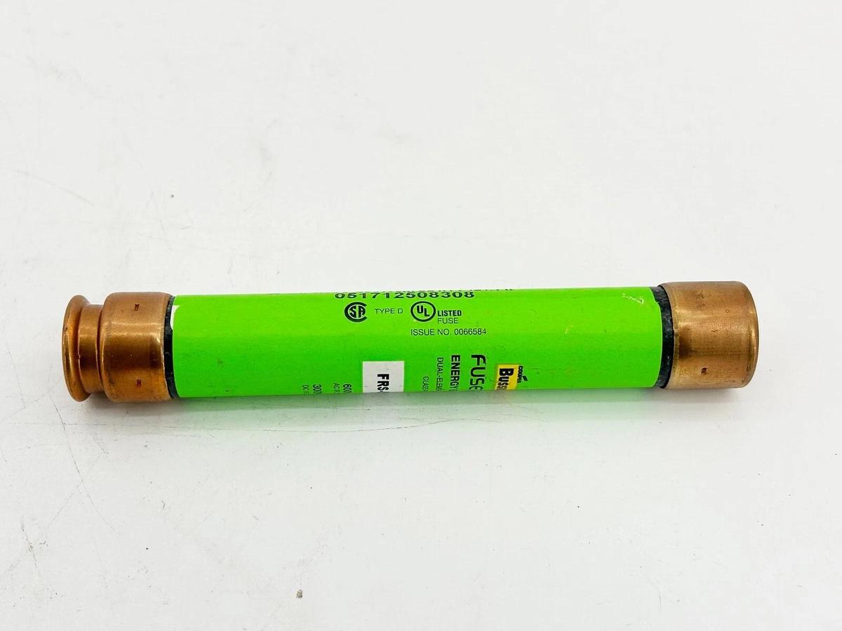 New Lot 2 Bussmann FRS-R-15 Time Delay Fuse 600VAC 300VDC 15A