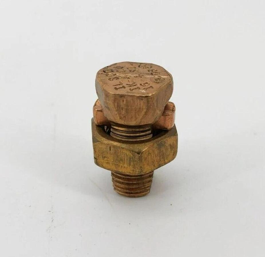 Lot of 4 New Ilsco IK-4 CU Copper Split Bolt Connectors 16-4 SOL