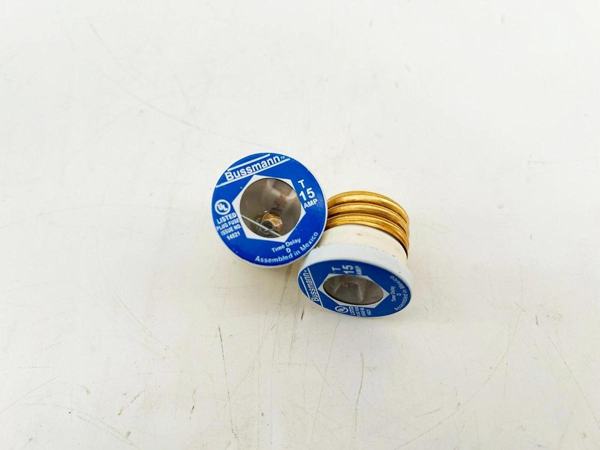 New Bussmann T15 Fuse (4-Pack) Time Delay 14821