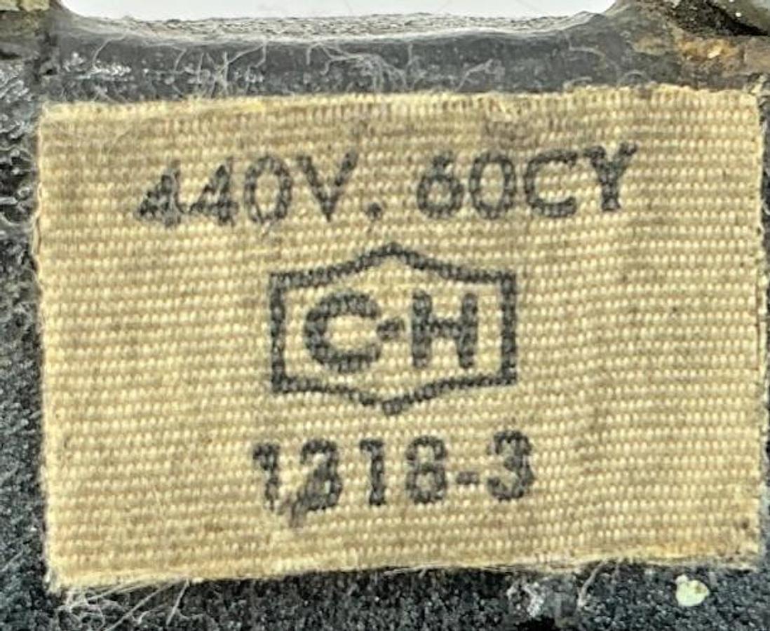 Used Cutler-Hammer 9-1318-3 Magnetic Coil 440V 60CY 1318-3