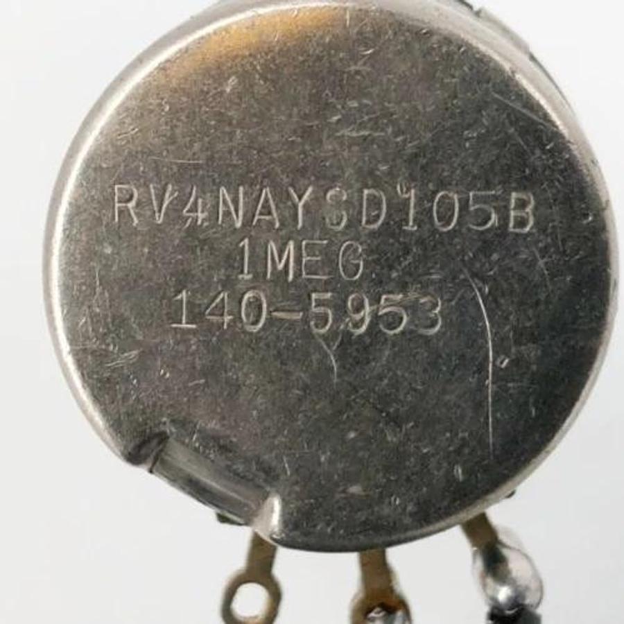 New Clarostat RV4NAYSD105B Potentiometer 1 MEG 140-5953 - No Box