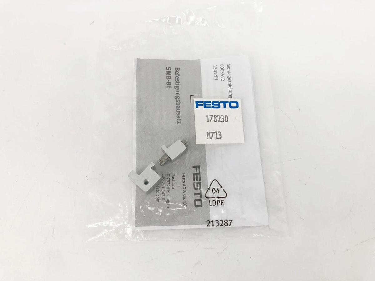 Lot of 3 New Festo 178230 Mounting Kits