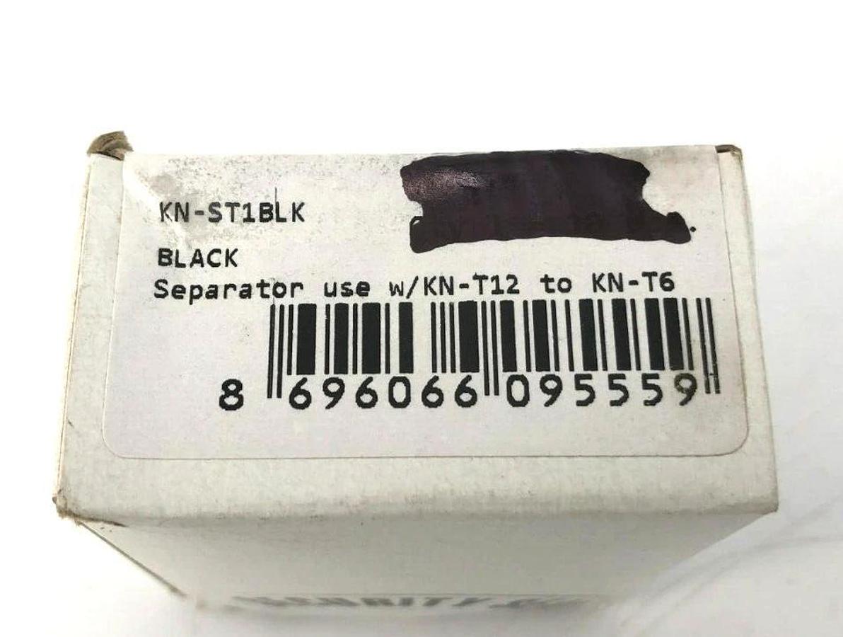 Lot of 40 Konnect-It KN-ST1BLK Terminal Block Separators