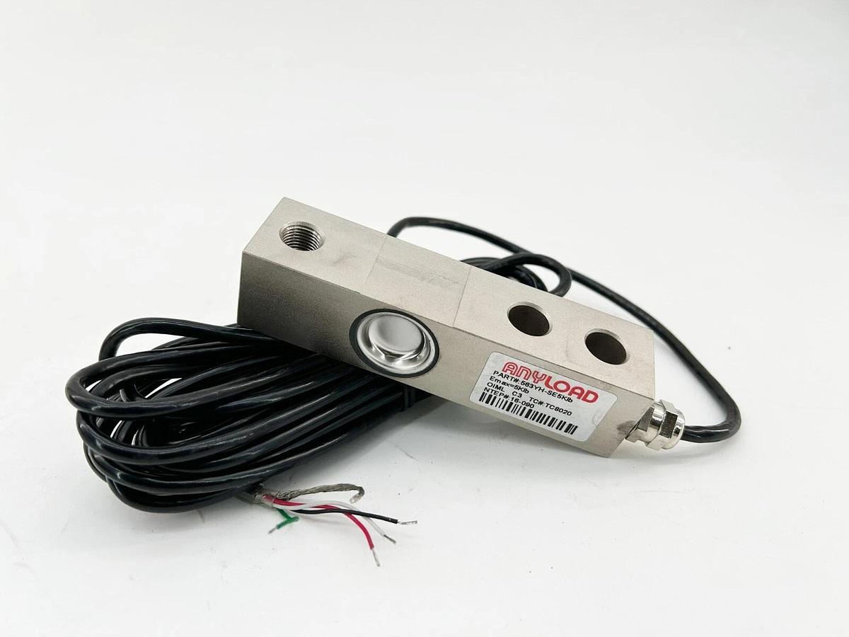 New Anyload 563YH-SE5KLB Single Ended Beam Load Cell Model 563YH
