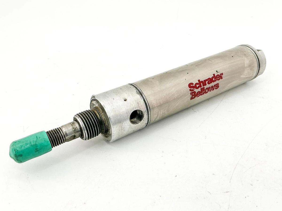 Used Schrader Bellows 1.25DSRM03.0 Pneumatic Cylinder 1-1/4" Bore 3" Stroke