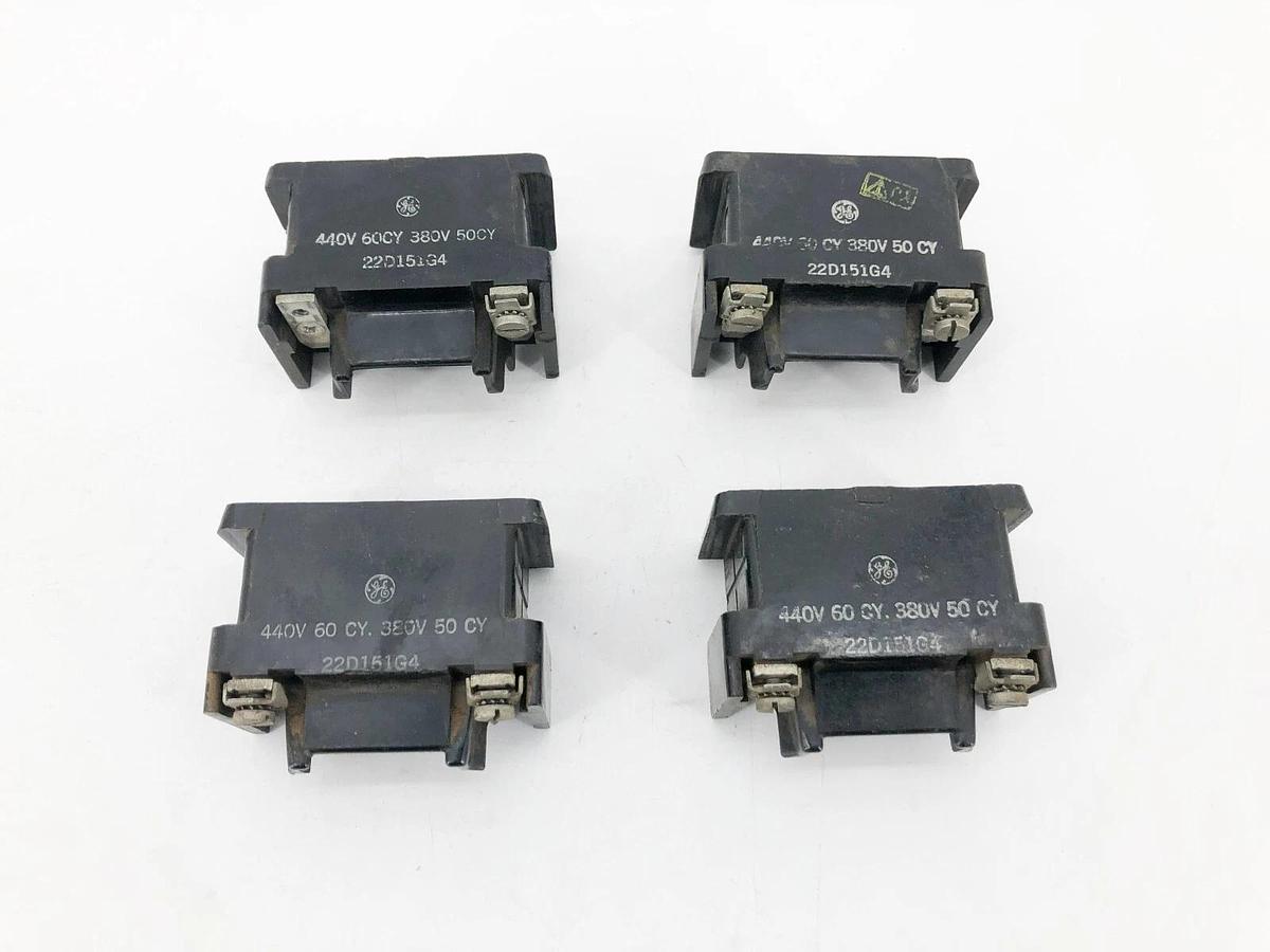 Used Lot of 4 GE General Electric 22D151G4 Renewal Coils 380/440V 50/60Hz