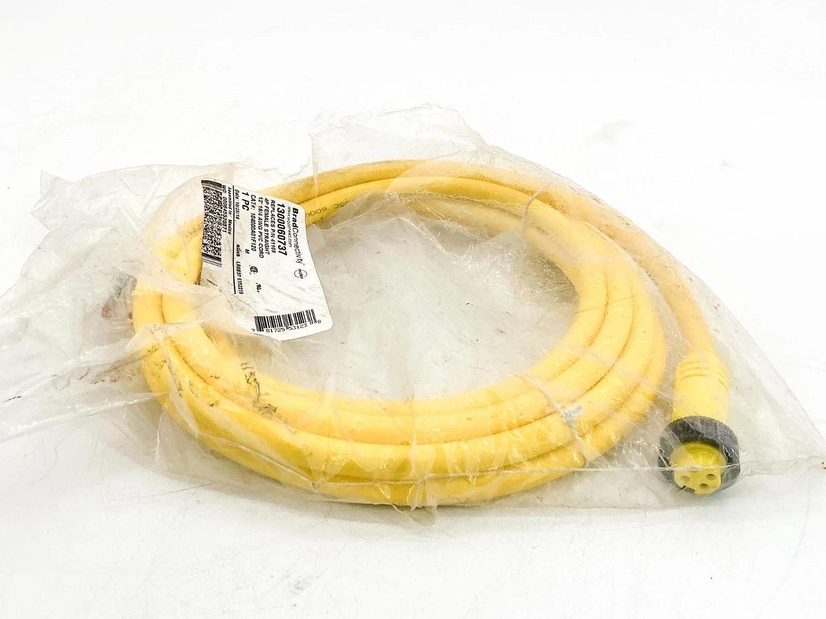 New Brad Connectivity 1300060737 Cordset 4P Female 104000A01F120 41109