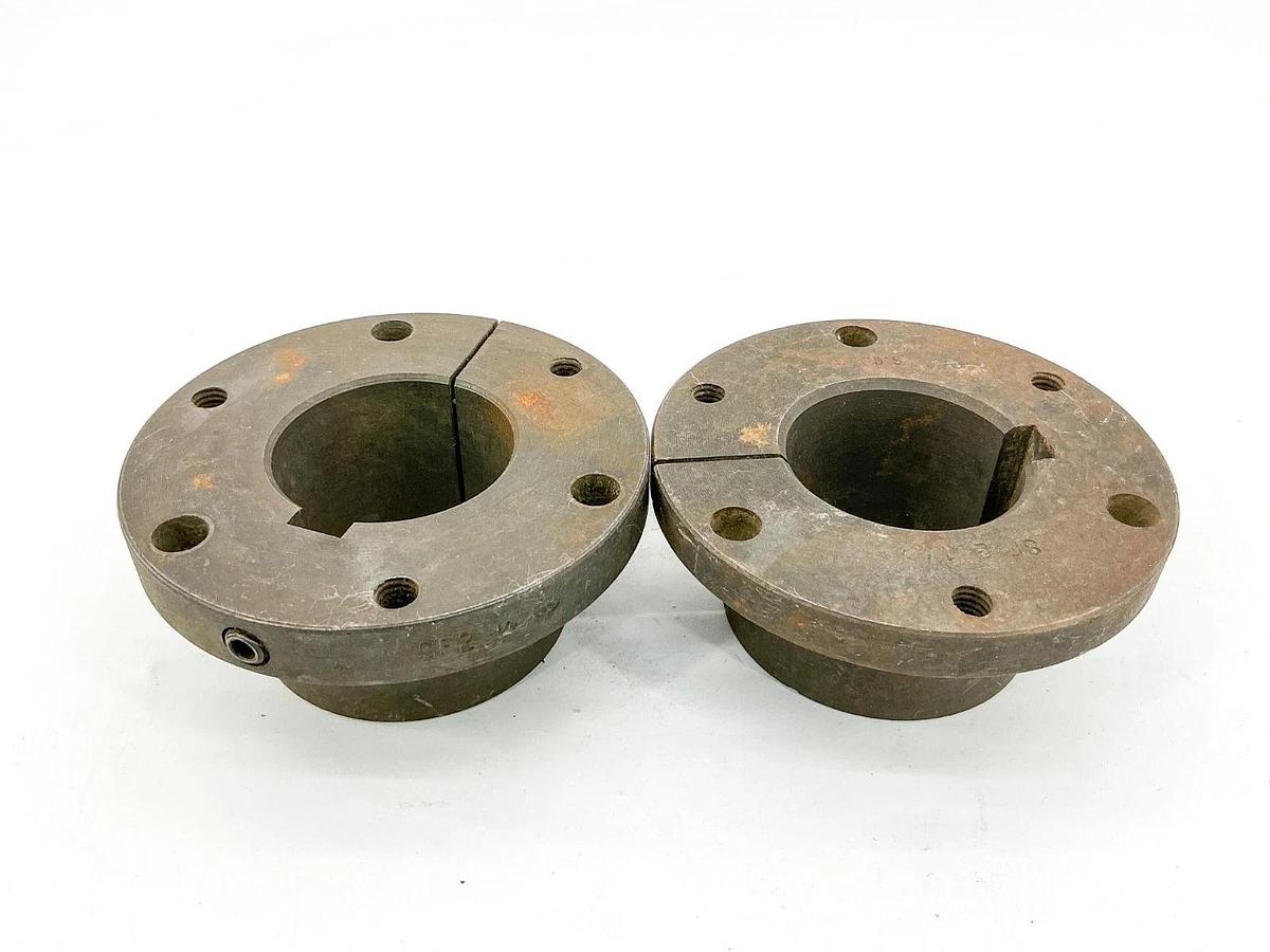 Used Lot of 2 SF2-1/8 QD Bushing 2-1/8" Bore