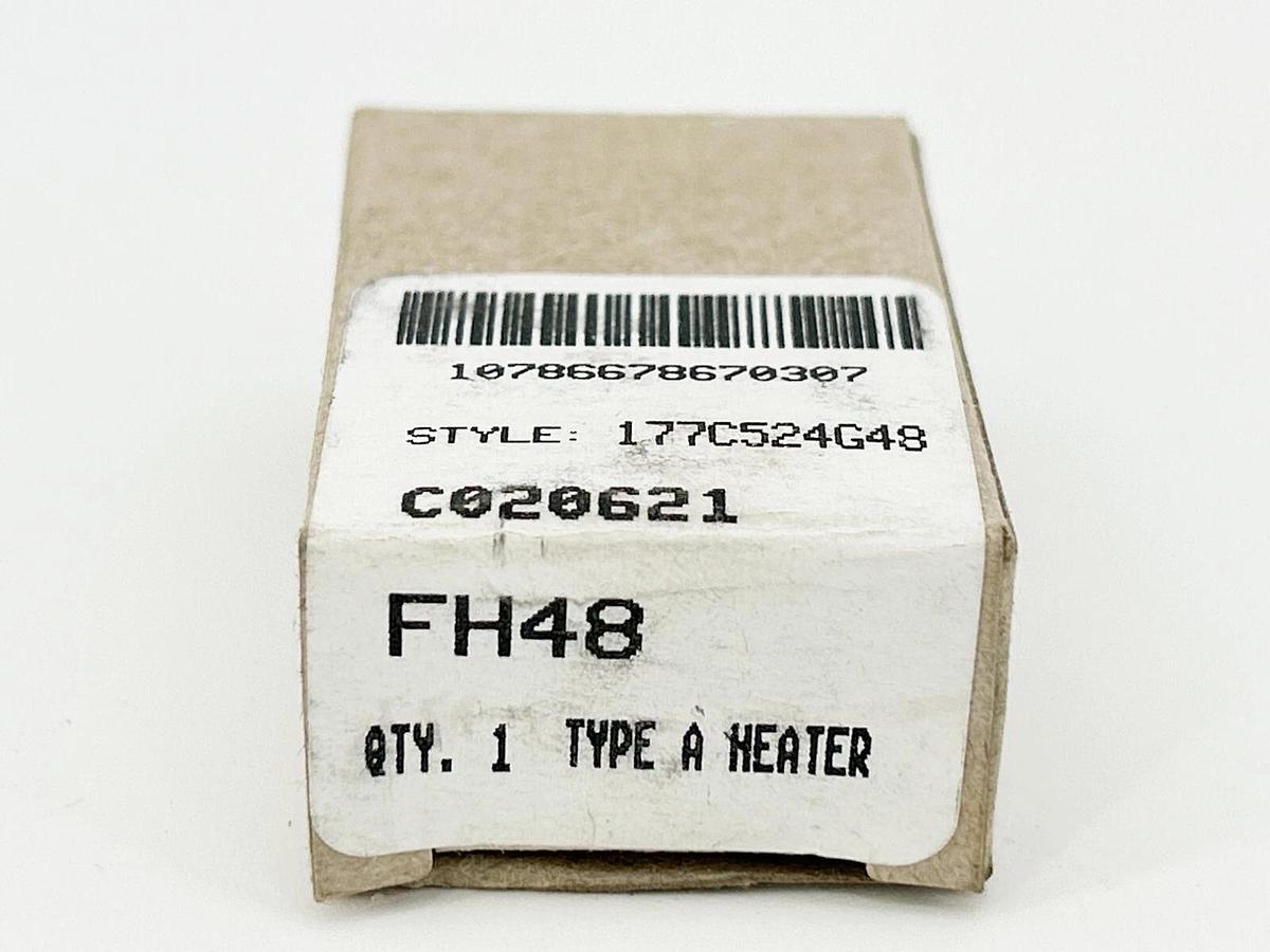 New Lot of 2 Eaton FH48 Thermal Overload Element Relay