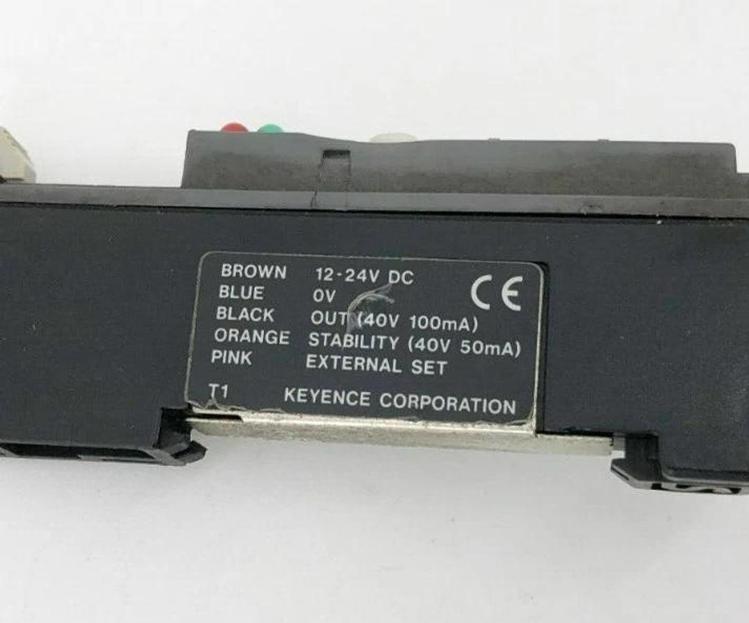 New Keyence PS-T1P Photoelectric Sensor Amplifier 12-24VDC
