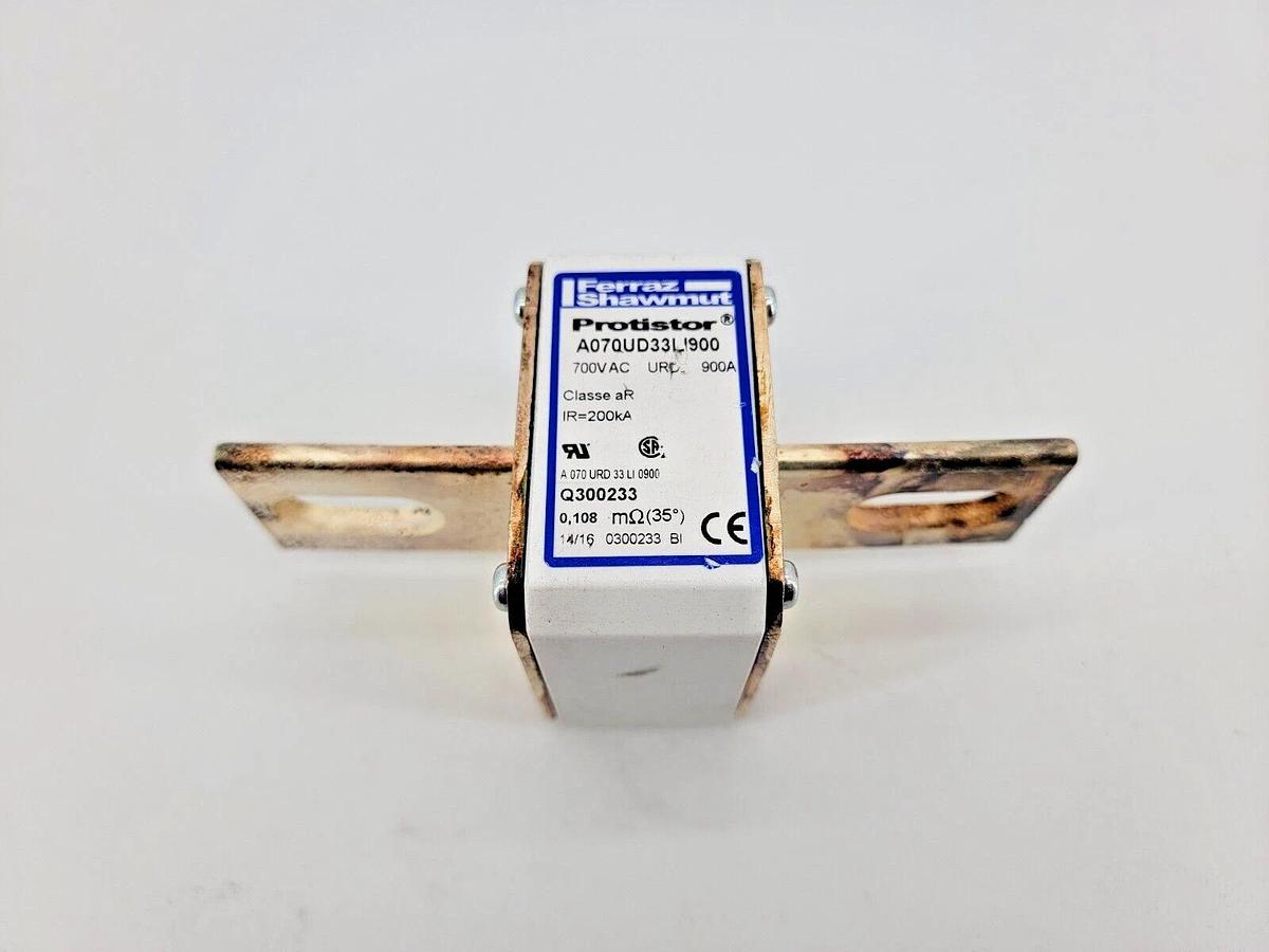 New Ferraz Shawmut A070UD33LI900 Protistor Fuse 700VAC 900A Q300233