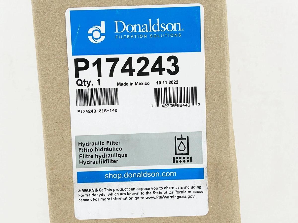 New Donaldson P174243 Hydraulic Filter 7 Micron Filtration