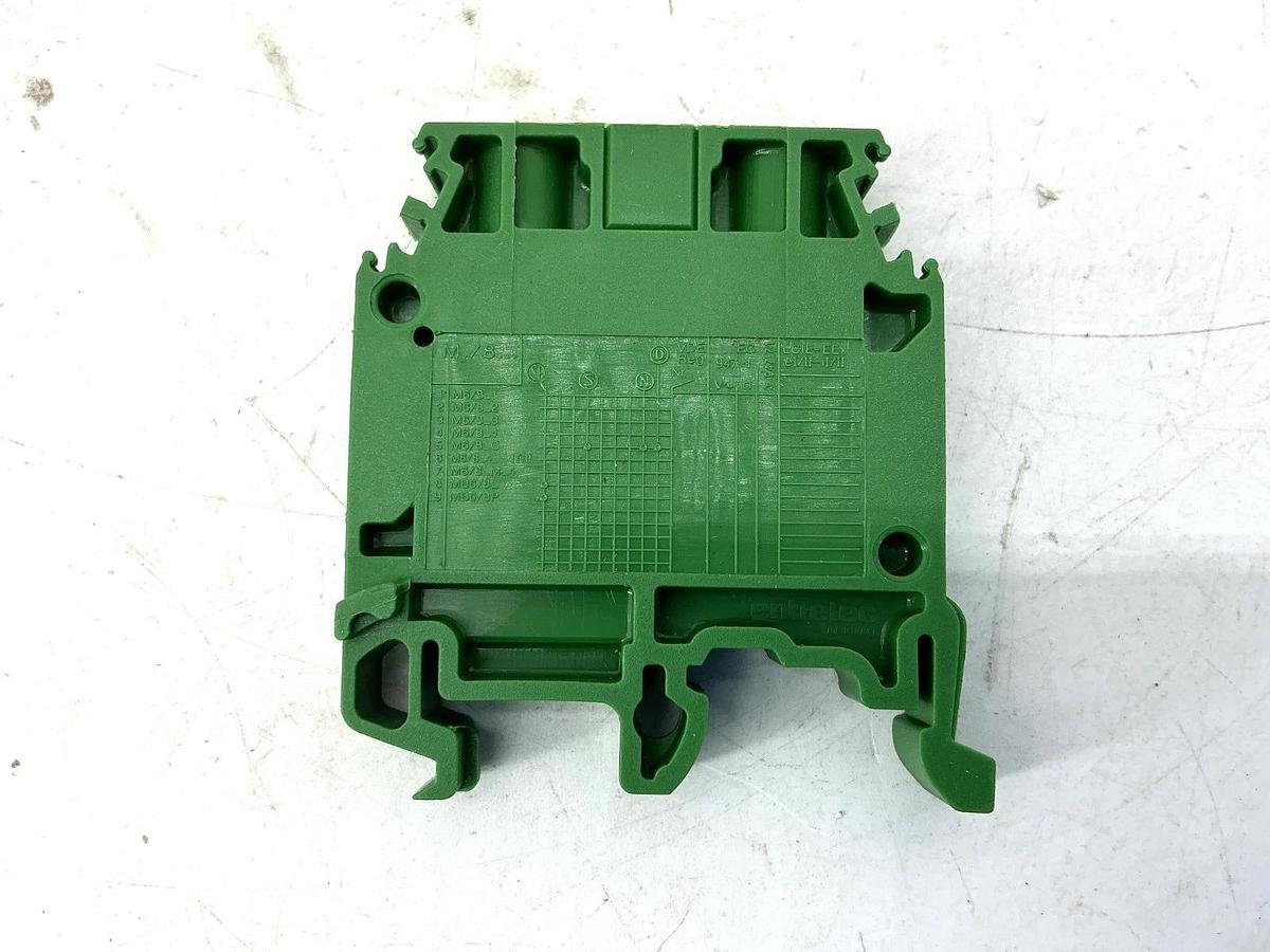 Box of 47 ABB Entrelec 010512822 Terminal Block Green M6/8.1 10512822