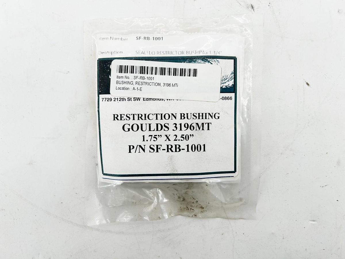 New Sound Seal SF-RB-1001 Bushing Goulds 3196MT 1.75"X2/5"
