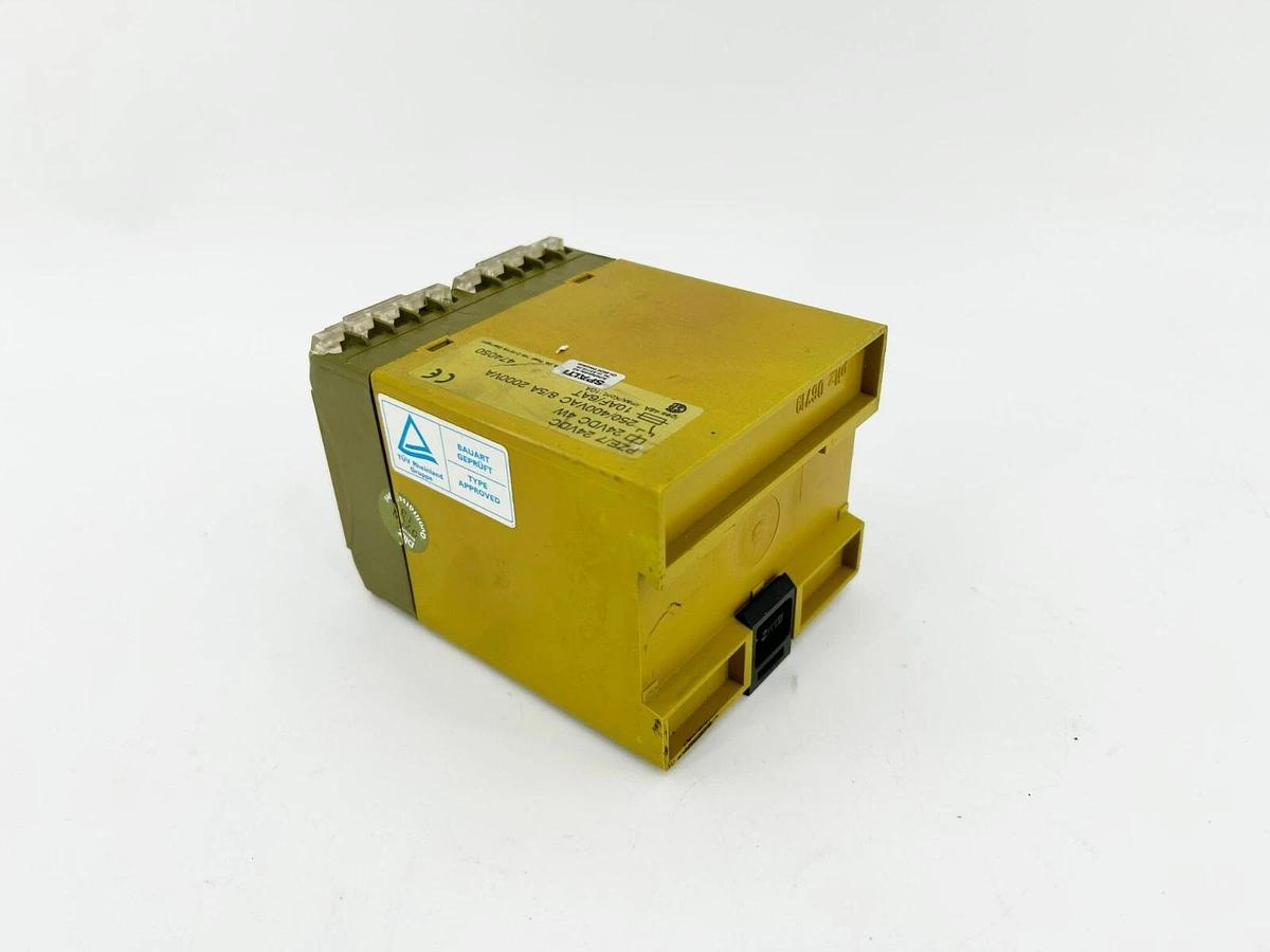 Used Pilz PZE/7 Safety Relay 24VDC 474050