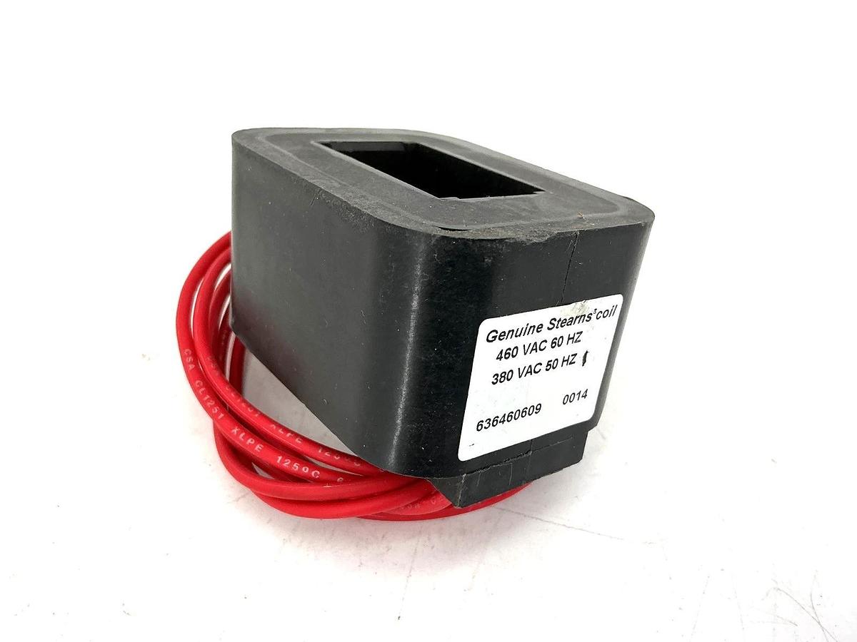 New Genuine Stearns 636460609 Coil 380/460VAC 50/60HZ 6-3-64606-09 - No Box