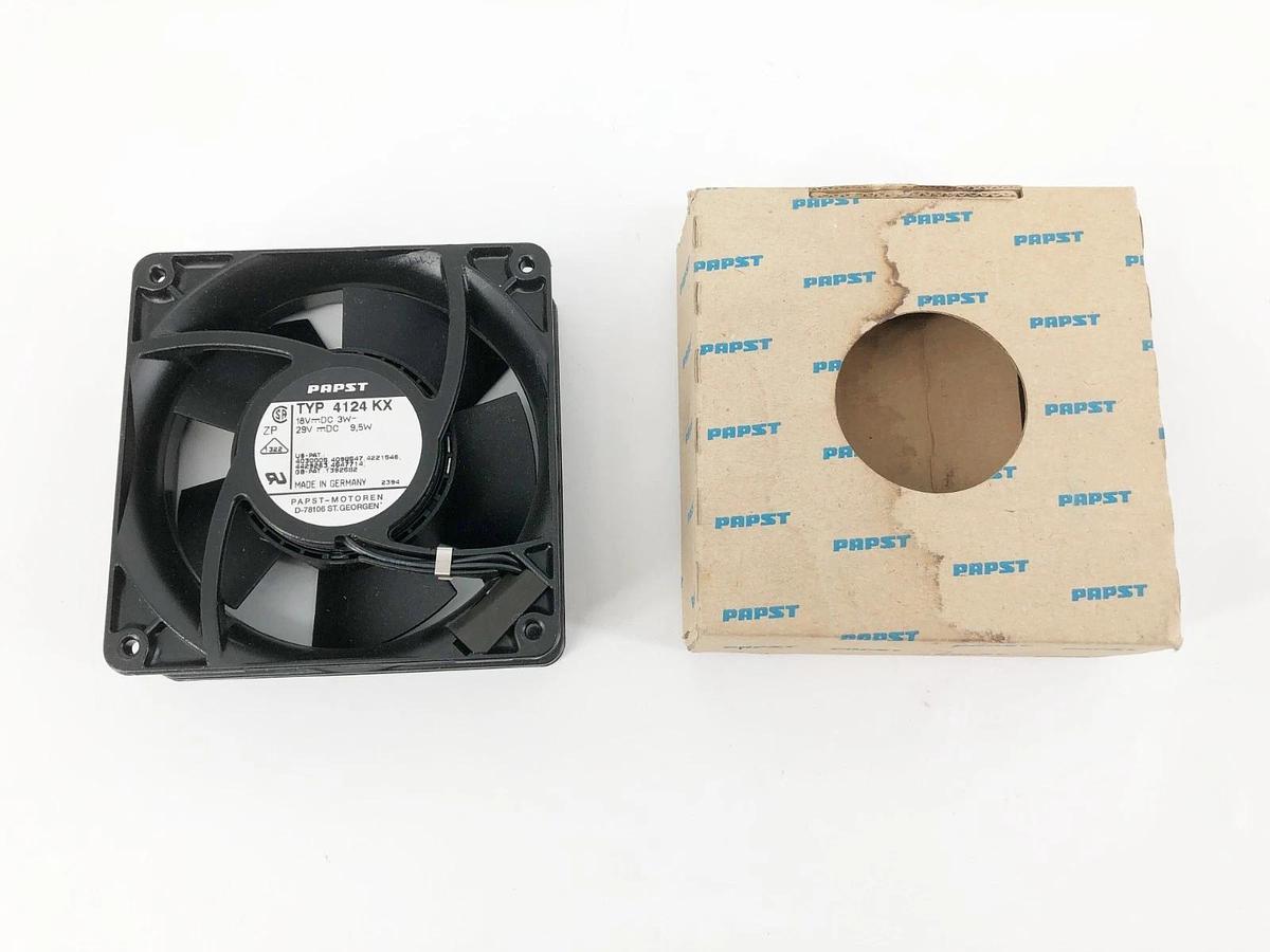 New Papst TYP 4124 KX Axial Cooling Fan 18-29VDC 9.5W
