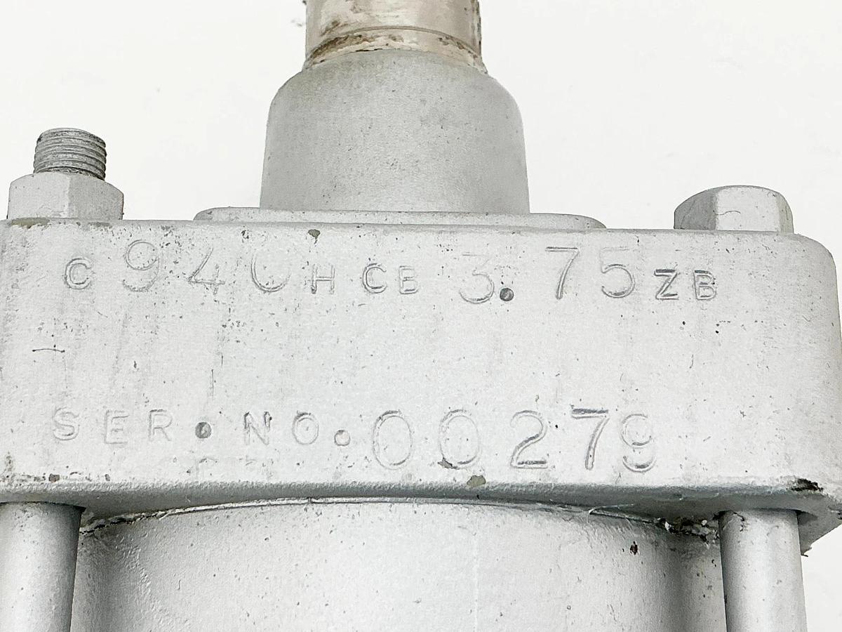 Used Norgren EA2255C1 Pneumatic Cylinder 4"X4-13/16" Bore and Stroke