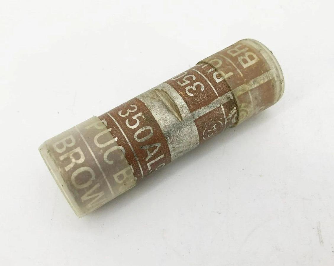 Lot of 2 New Penn-Union BCUA-035 Aluminum Compression Splice Barrels 350 MCM