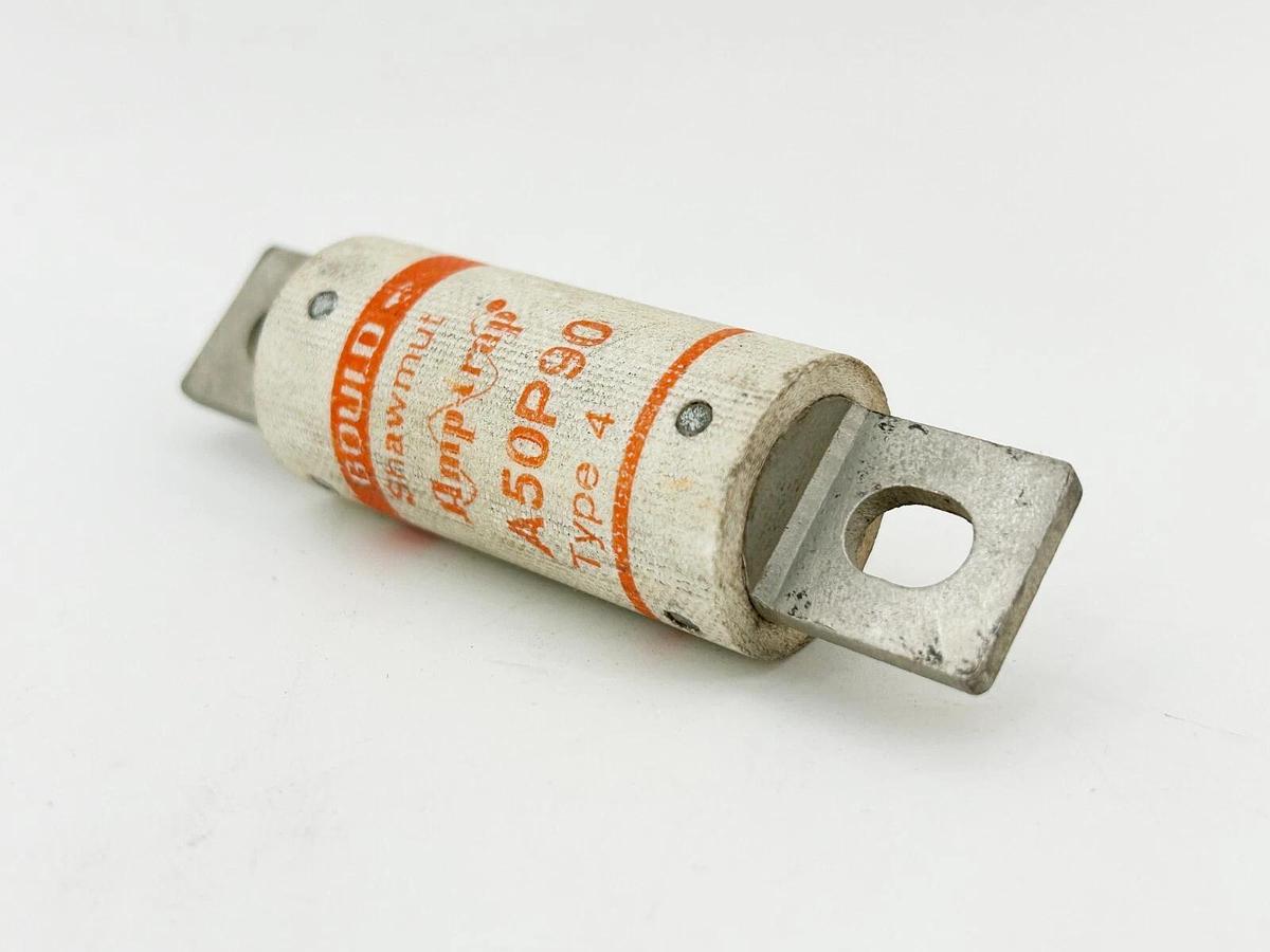 New Lot of 3 Gould Shawmut A50P90 Fast Acting Fuse 90A 500V