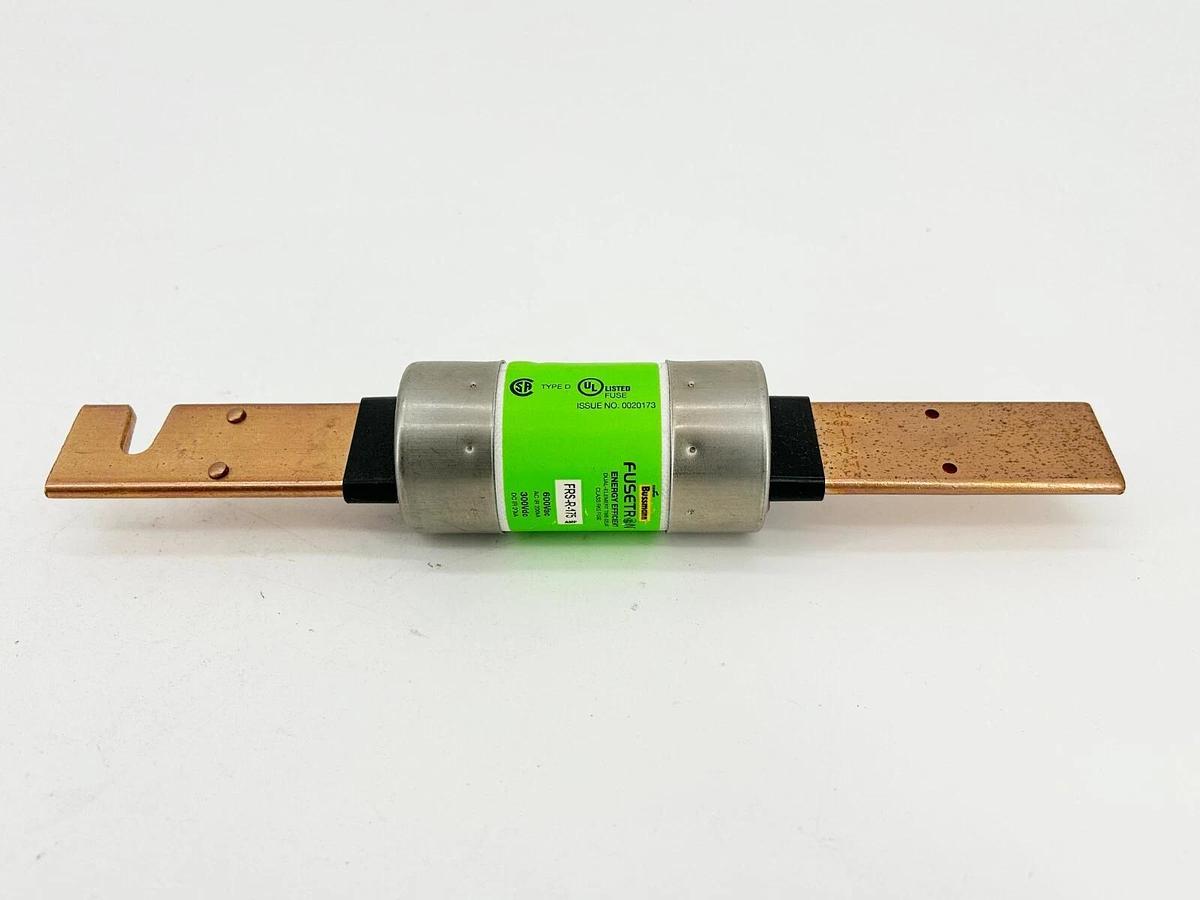 New Bussmann FRS-R-175 Dual Element Time Delay Fuse 600VAC 300VDC 175A W/O Box
