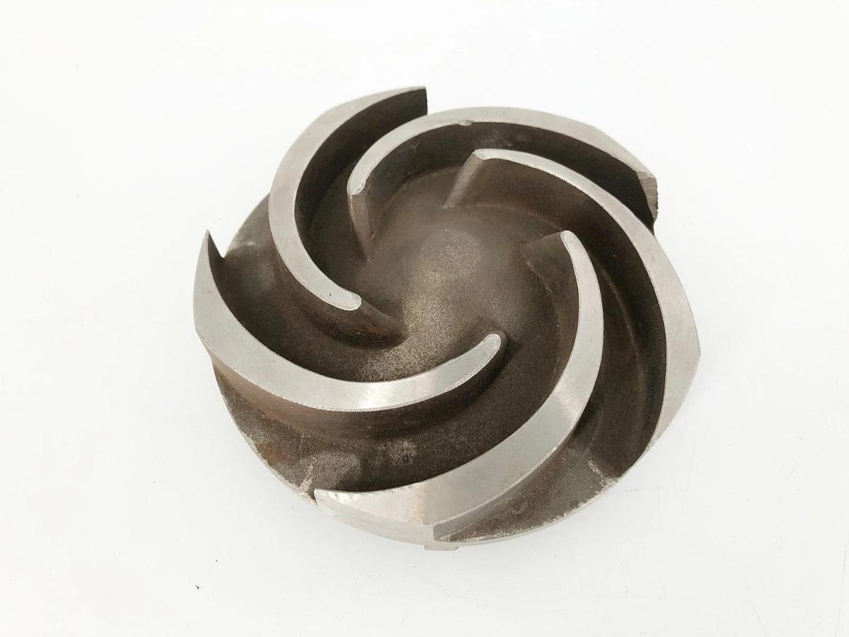 New Goulds 3196 Impeller w/ O-Ring 5-Vane 316SS 1X1-1/2-8 56208 - No Box