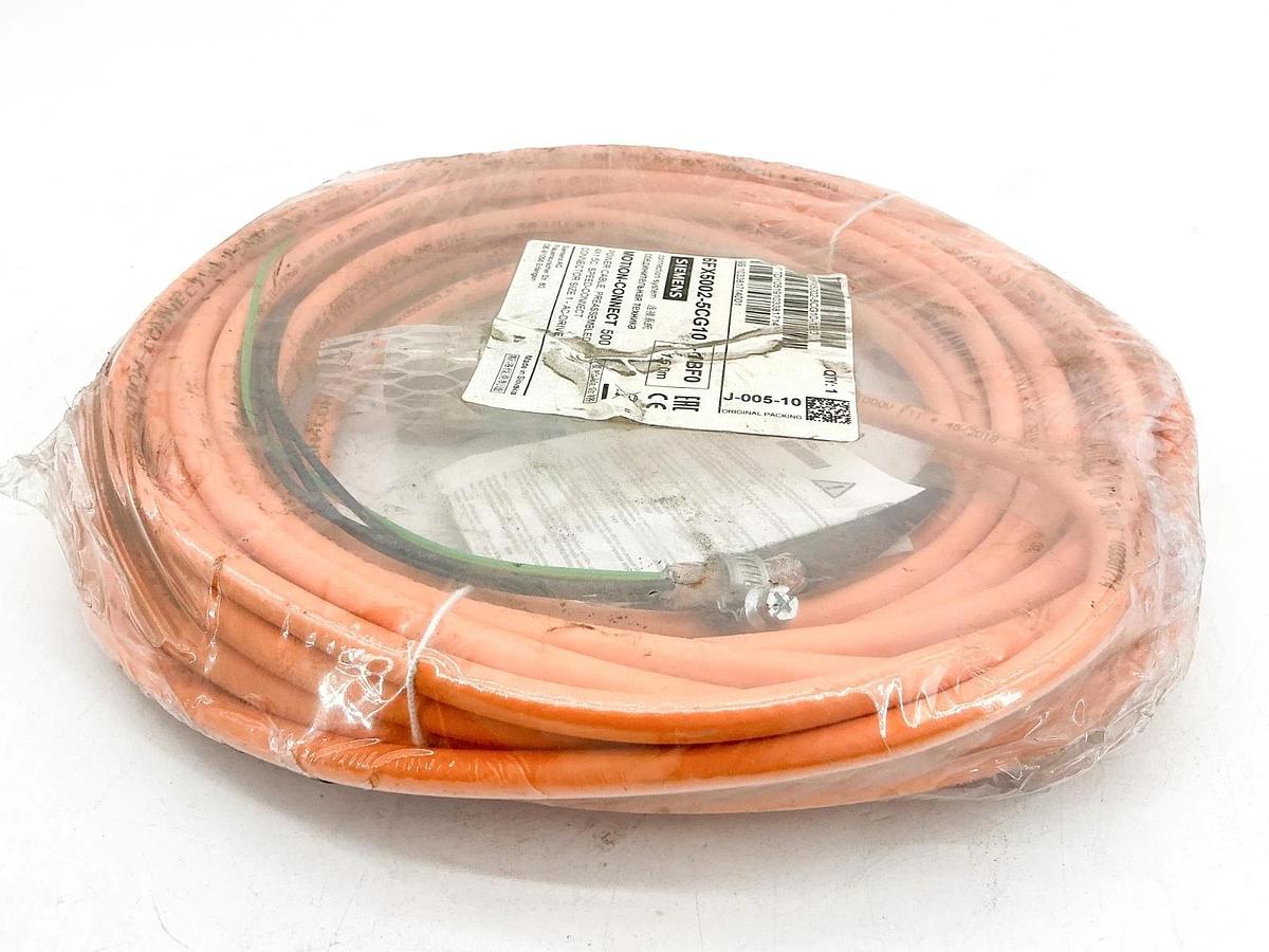 New Siemens 6FX5002-5CG10-1BF0 Motion-Connect Power Cable 4X1.5C 15m