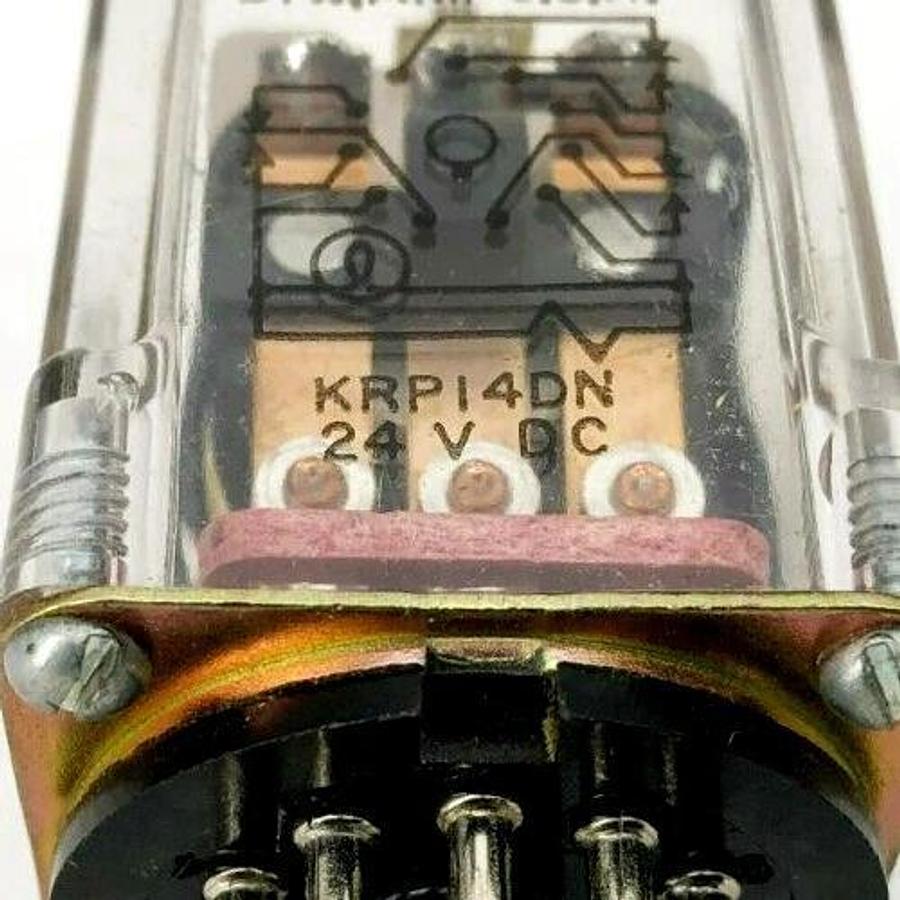 New Potter & Brumfield KRP14DN Power Relay 3PDT 24VDC 10A