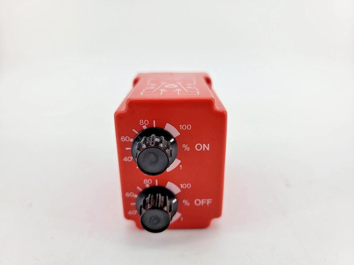 Used NCC National Controls CKK-2-461 Solid State Timer .05-2 Seconds 120VAC