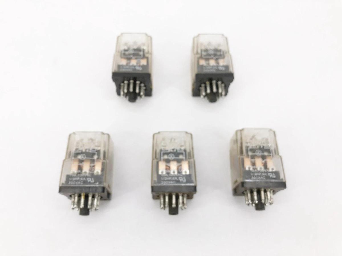 Used Lot of 5 Potter & Brumfield KRPA-14AN-120 Relays 120V 11-Pin