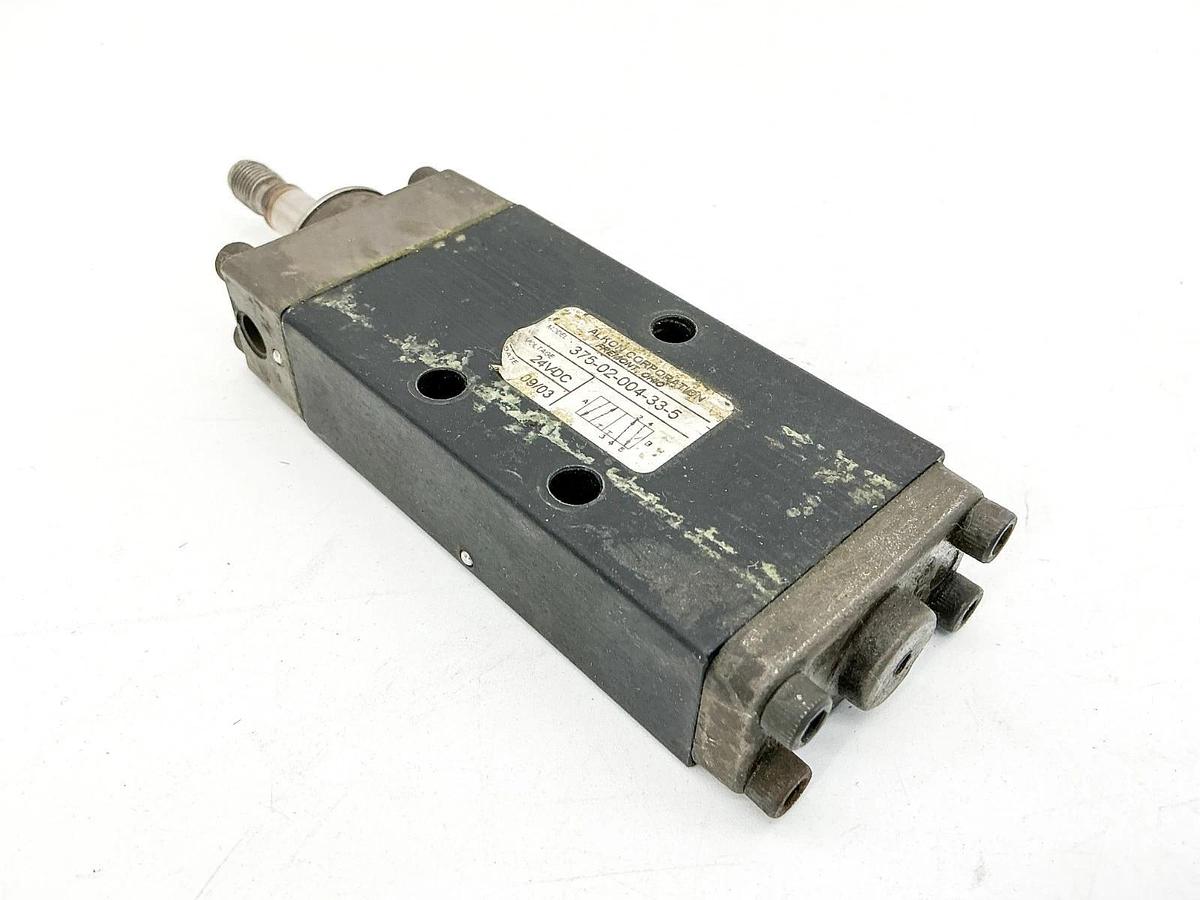 Used Alkon 375-02-004-33-5 Solenoid Valve 24VDC