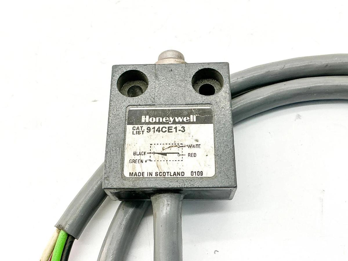 New Honeywell 914CE1-3 Micro Limit Switch 4 Wire 250VAC - No Box