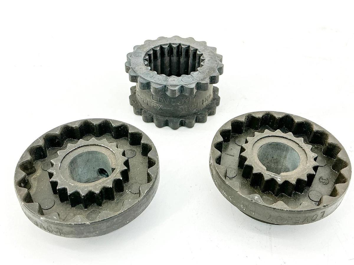 Used Lot of 2 Lovejoy 3604 Coupling Hub With Coupling Element