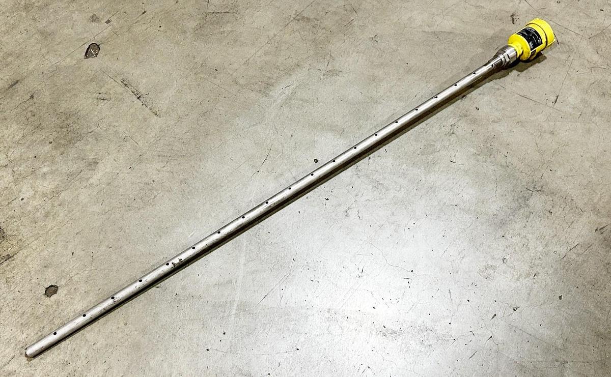 Used Vega VEGAFLEX 65.UX Level Sensor 20mA 36V 40Bar 580PSIG 48"L FX 65.UXANB1HKNXX