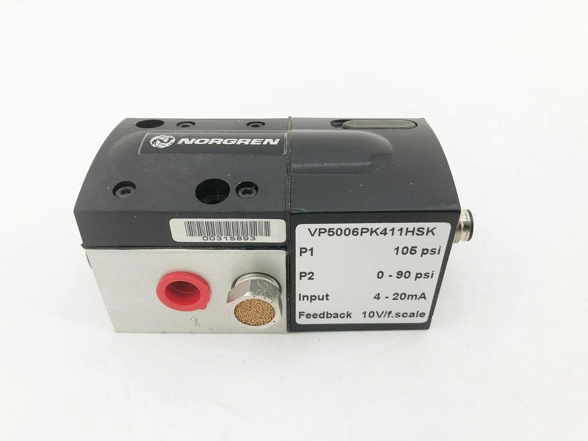 New Norgren VP5006PK411HSK Proportional Pressure Control Valve 1/4"NPT