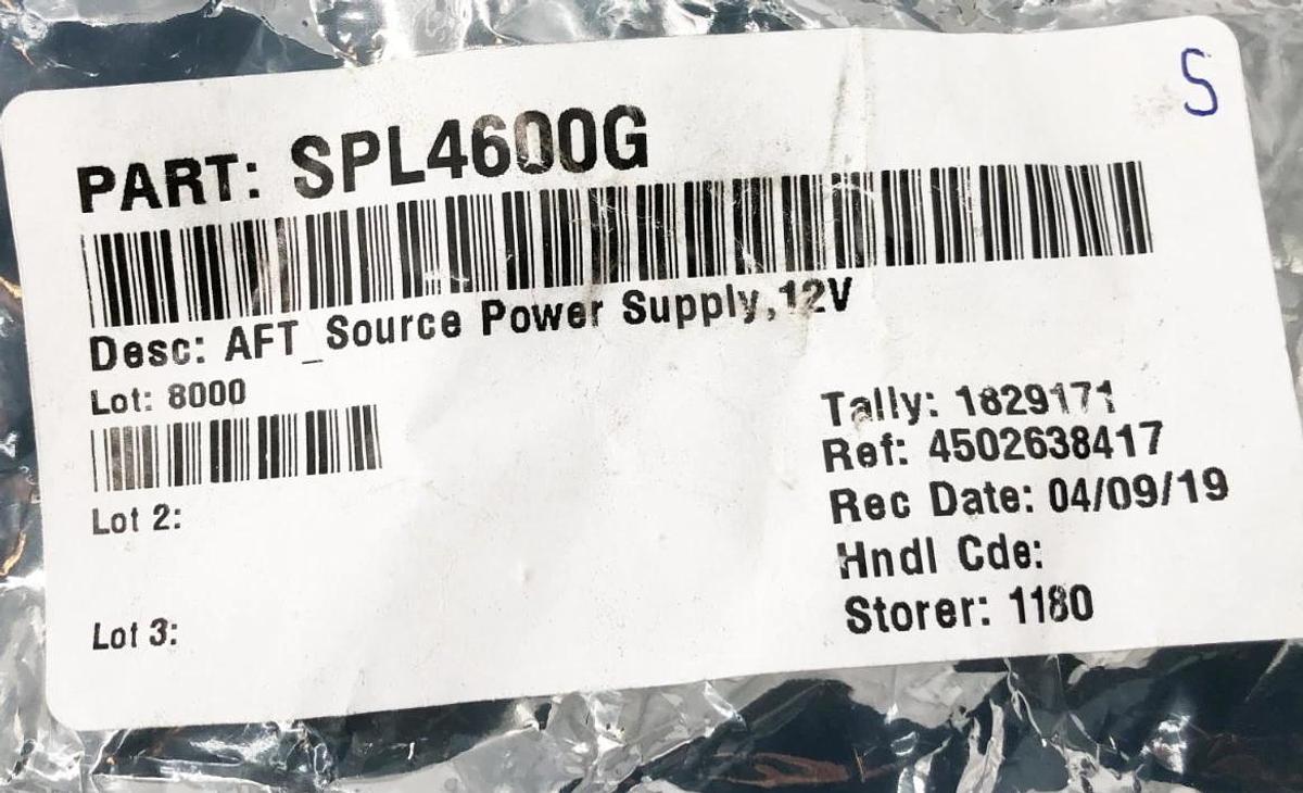 New ABB SPL4600G AFT-Source Power Supply 12V Rev. 02