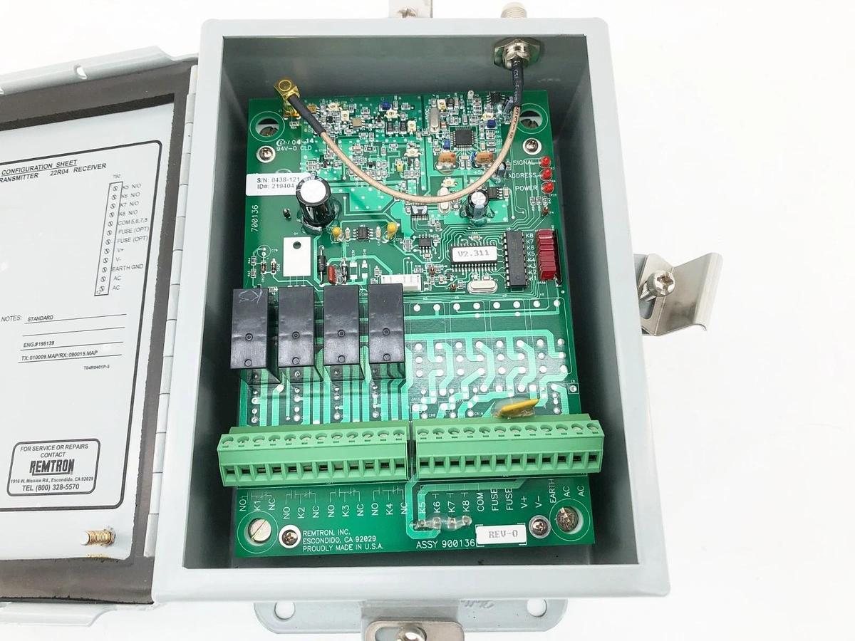 New Remtron 22R04 Machine Control Unit Receiver - No Box