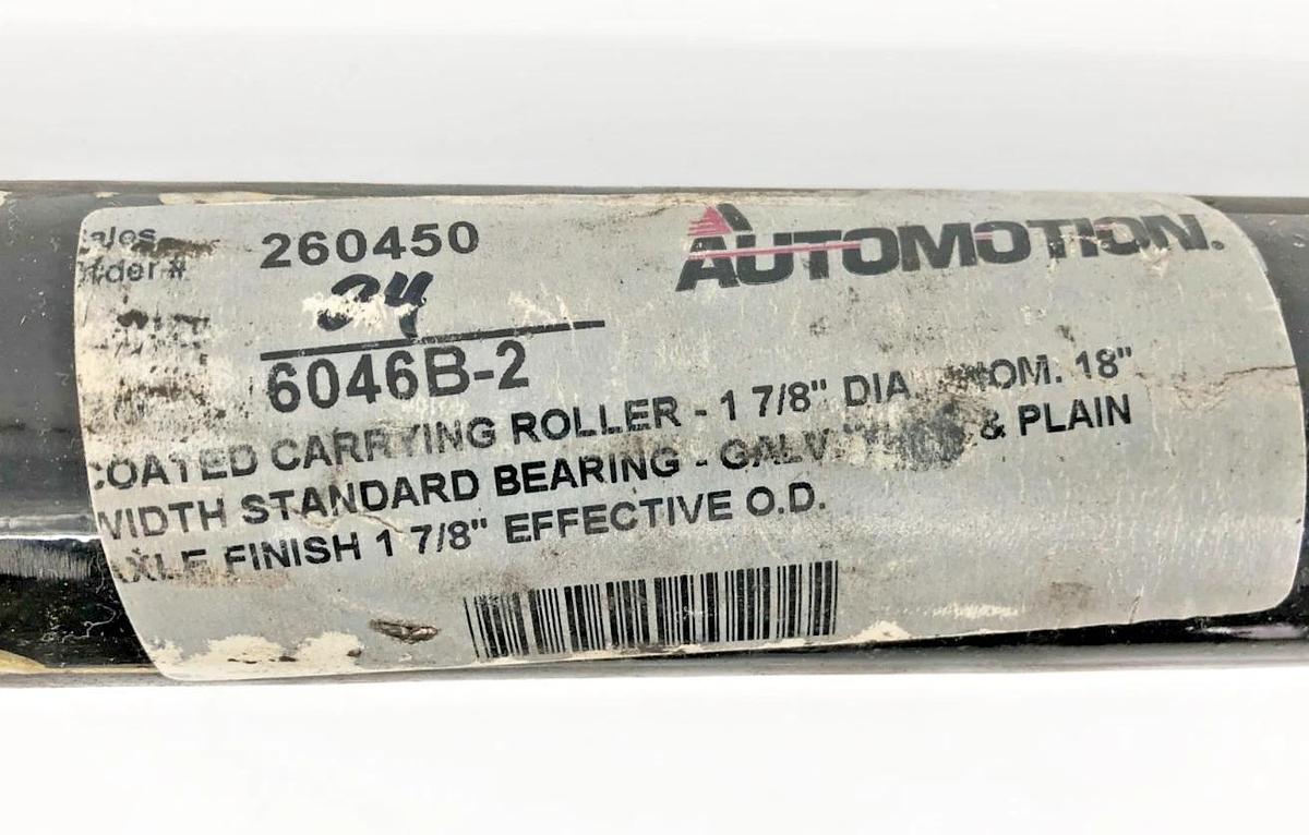 Used Automotion 6046B-2 Pressure Roller 1-7/8" Dia. Nom. 18" 260450
