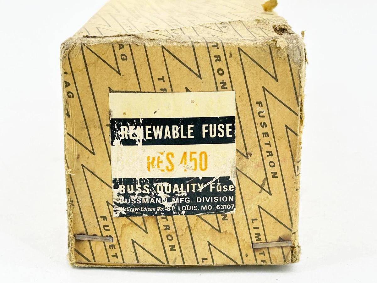 New Bussmann RES-450 Super-Lag Renewable Fuse 450A 600V