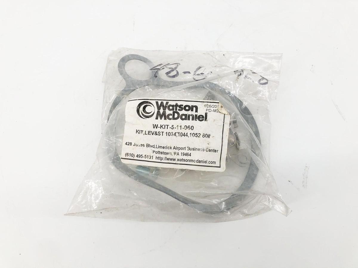 New Watson McDaniel W-KIT-5-11-060 Lever & Seat Kit 1034 1044 1052 60# 1/2" 3/4"