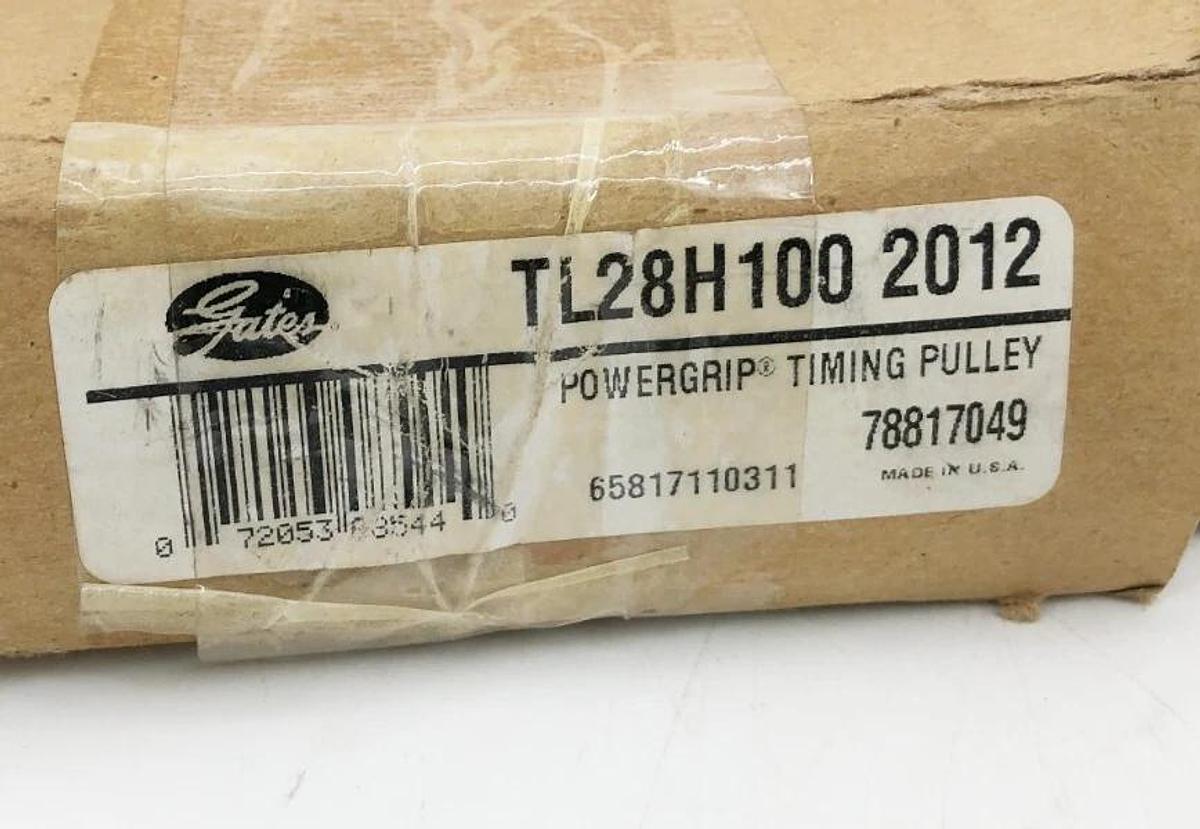 New Gates TL28H100 2012 Powergrip Timing Pulley 78817049