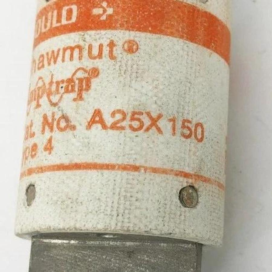 Lot of 5 New Gould Shawmut A25X150 Semiconductor Fuse 250V 150A Type 4