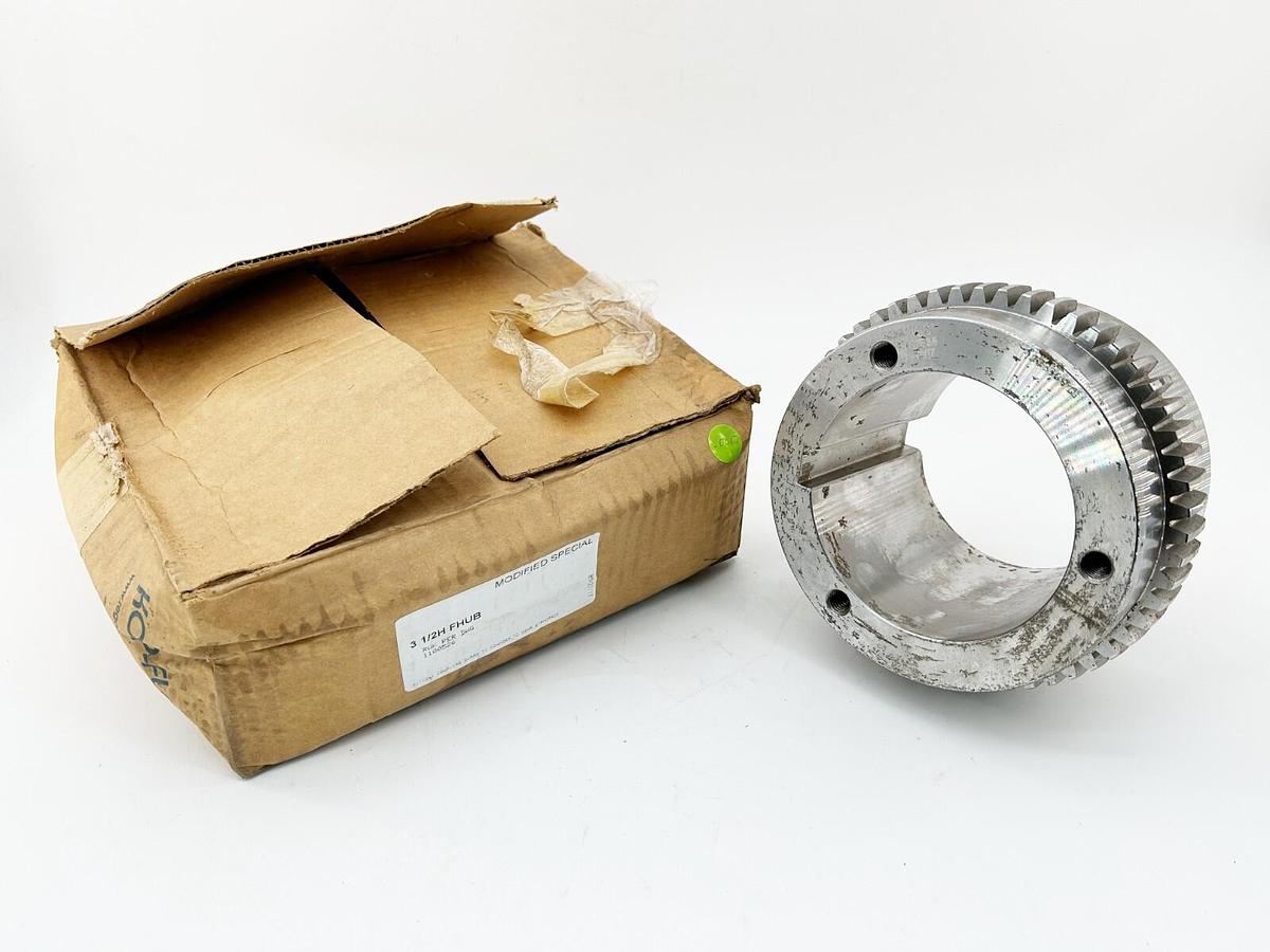 New Kop-Flex 3 1/2H FHUB Coupling Flex Hub Tapered Bore 4.5"X4.3" Keyway 0.7"