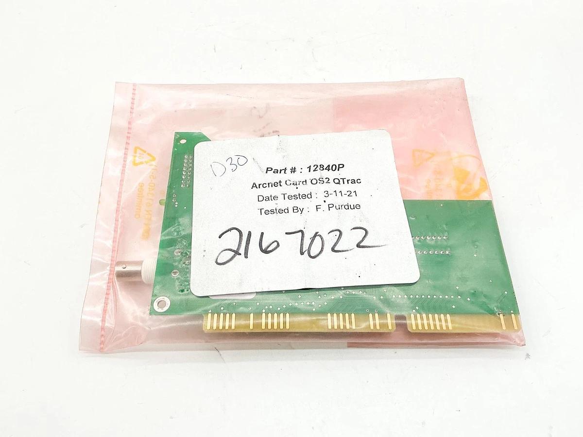 New TK Systemtechnik 12840P Arcnet Card For OS2 QTAC A66-ISA R2 0-00-21-04-1717