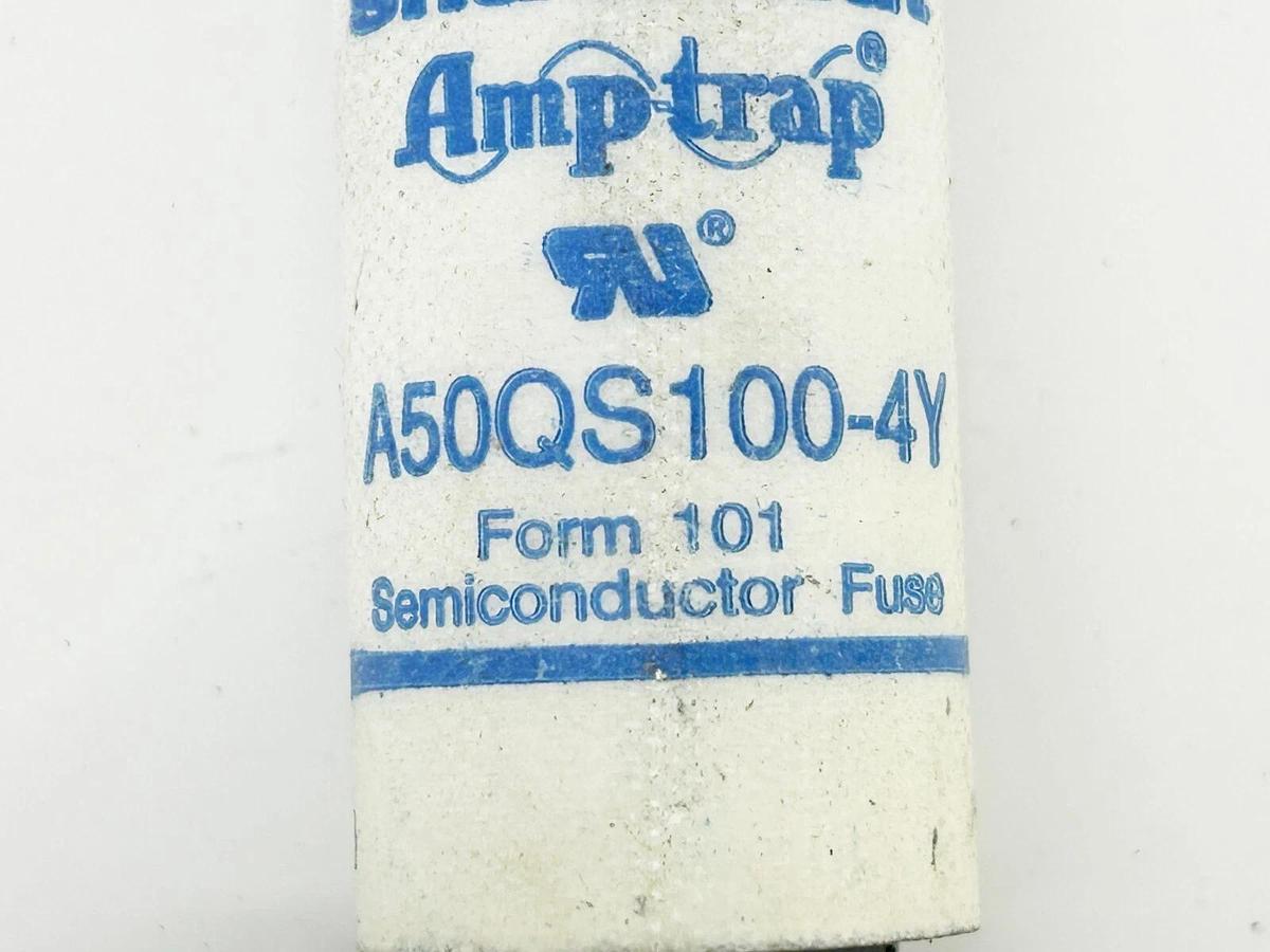 New Ferraz Shawmut A50QS100-4Y Form 101 Semiconductor Fuse 100A 500V