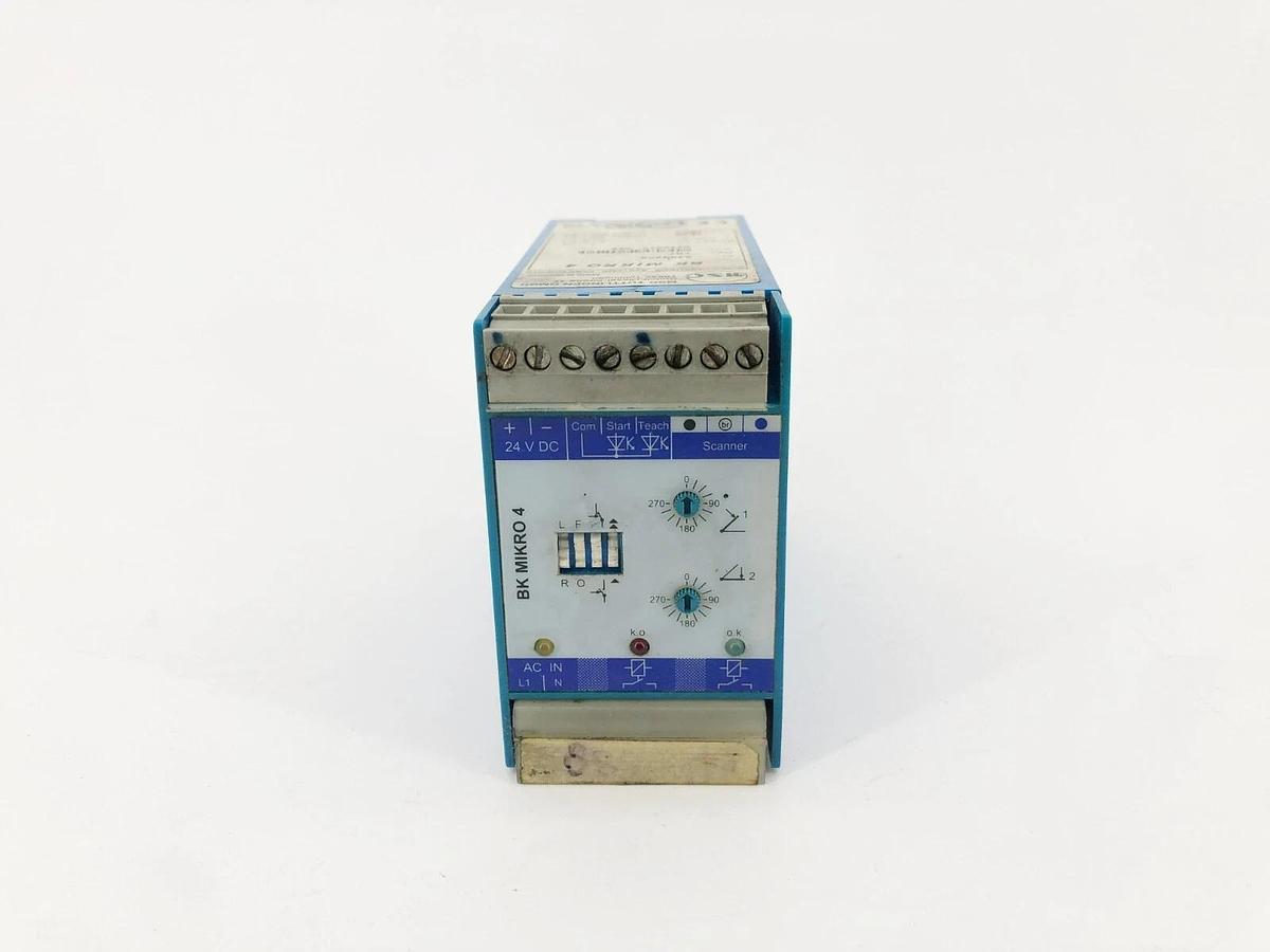 Used BK Micro 4 Controller Unit 24VDC 6304206 Rev. 1.07