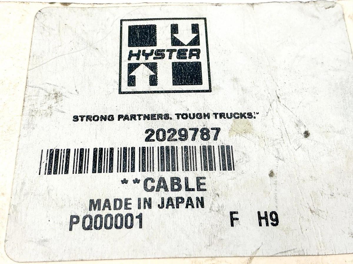 New Hyster 2029787 Cable - No Box