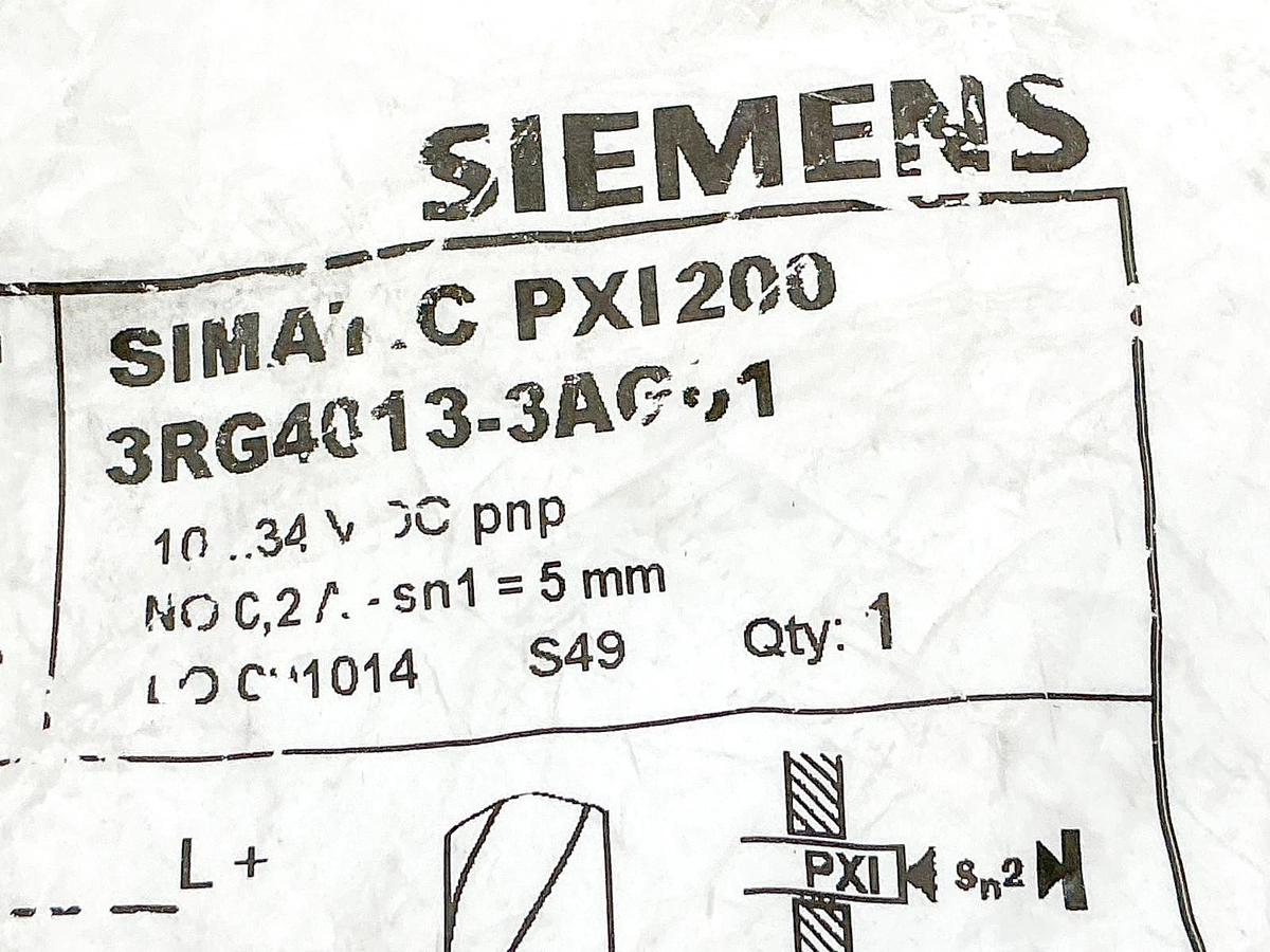 New Siemens 3RG4013-3AG01 SIMATIC PXI200 Proximity Sensor 10-34VDC