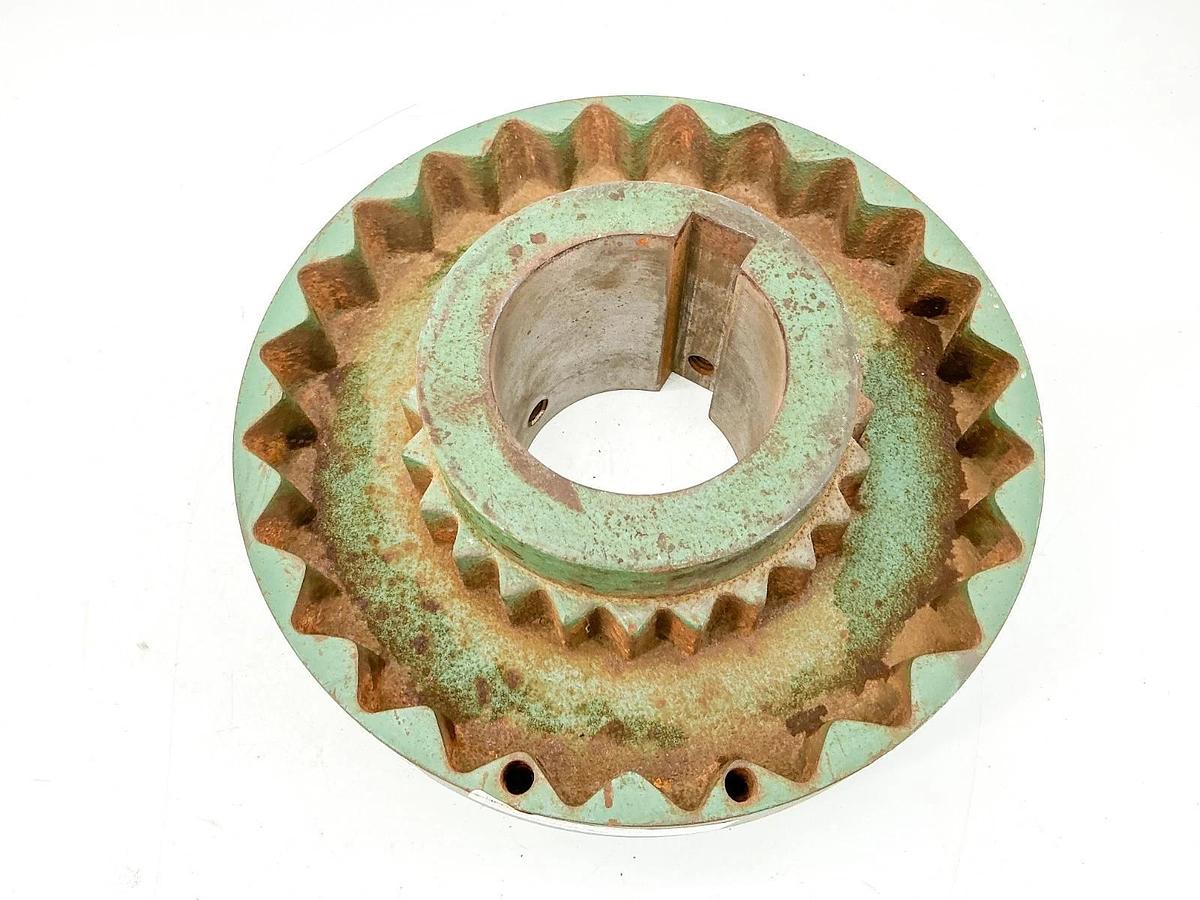 Used TB Woods 12S X 3-3/8 Coupling Flange Hub 3-3/8" Bore
