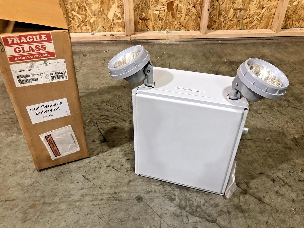 New Lithonia Z12125NH1212CSD Emergency Light 120/277VAC